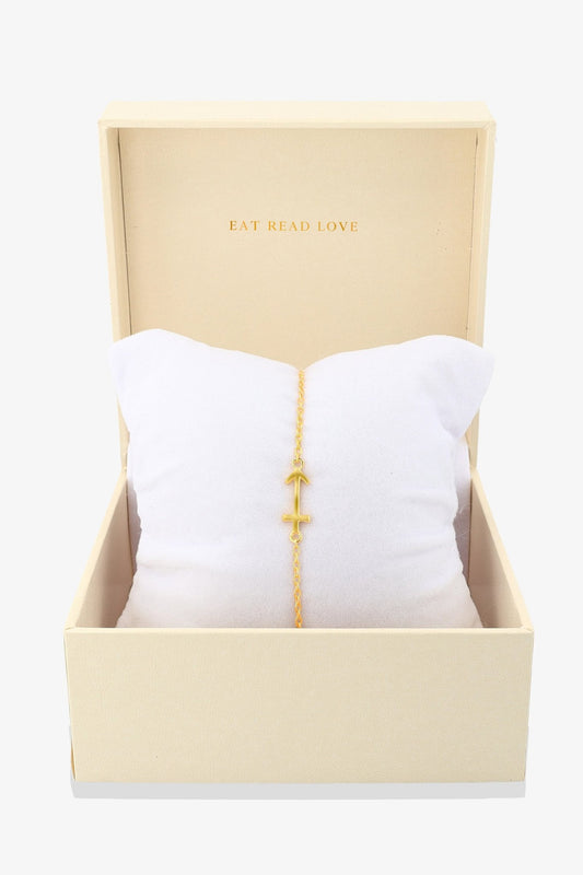 Sagittarius Zodiac 18k Gold Vermeil Bracelet - Eat.Read.Love.