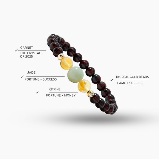 Energized Lunar New Year Prosperity Fortune Bracelet - Eat.Read.Love.