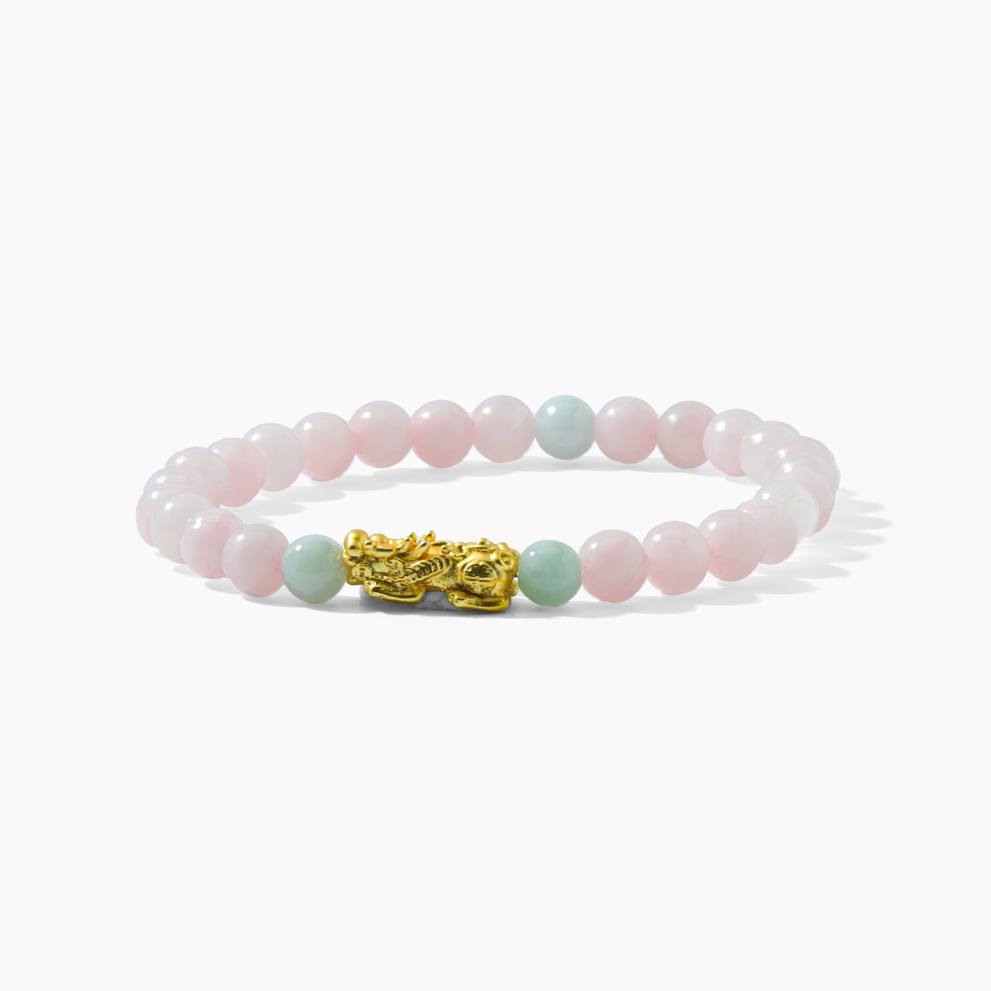 Lucky Fortune Pixiu Rose Quartz - Year Of The Tiger