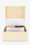 Queen of Luck REAL Gold Bracelet With Tigers Eye