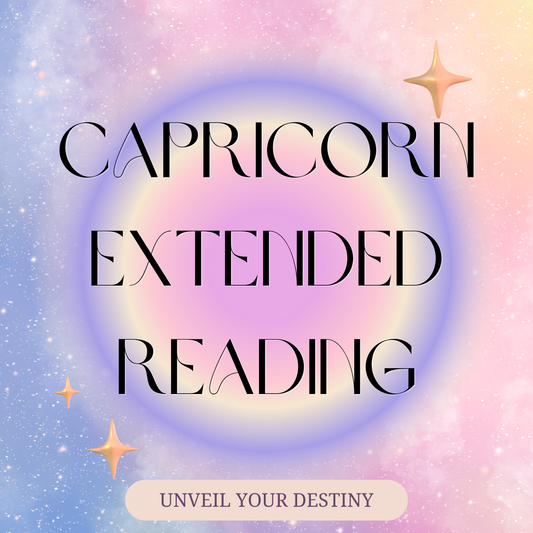 Capricorn Extended Reading July "AVOIDANCE"