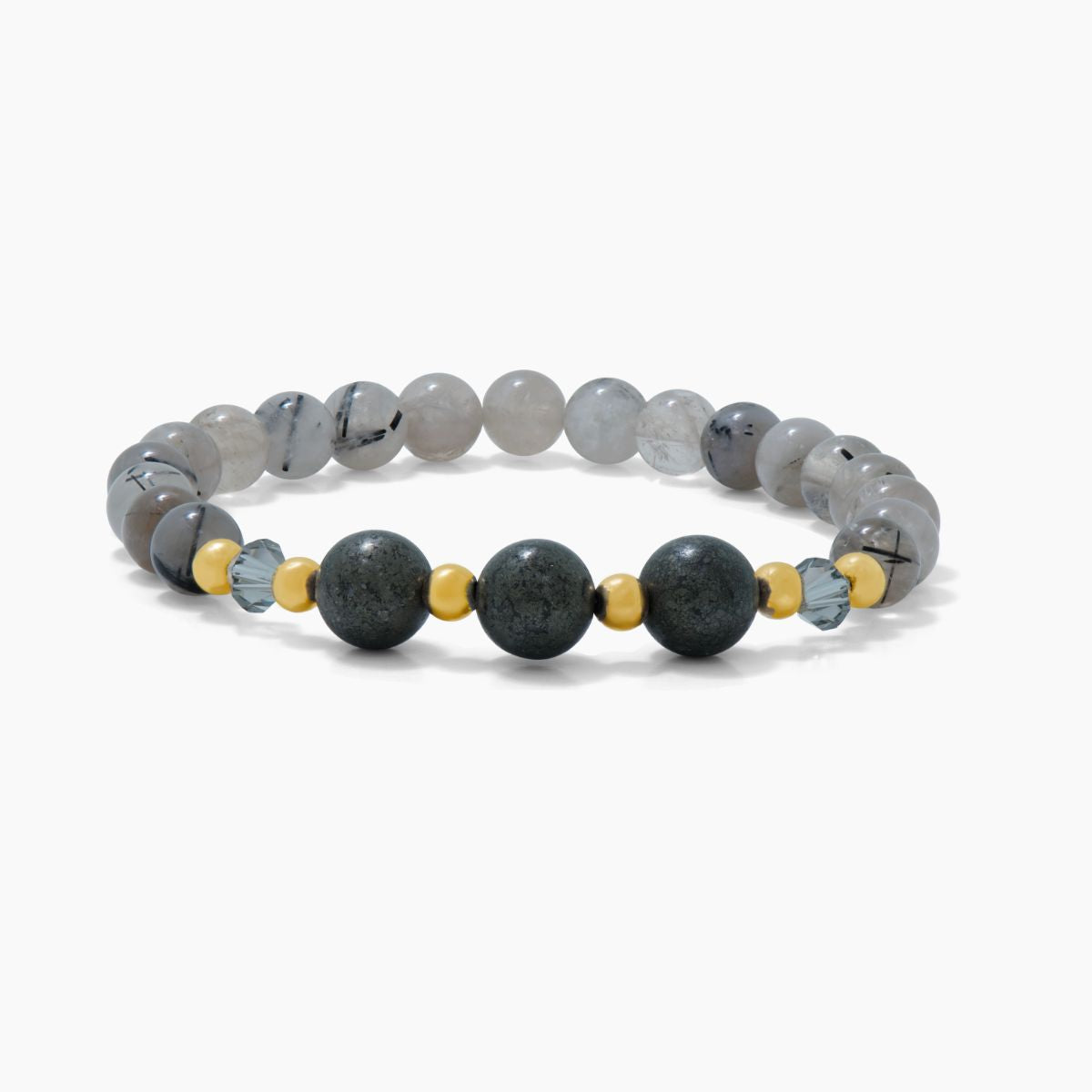Capricorn Lucky Zodiac Trio Crystal Bracelet