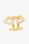 Gemini Zodiac 18k Gold Vermeil Ring