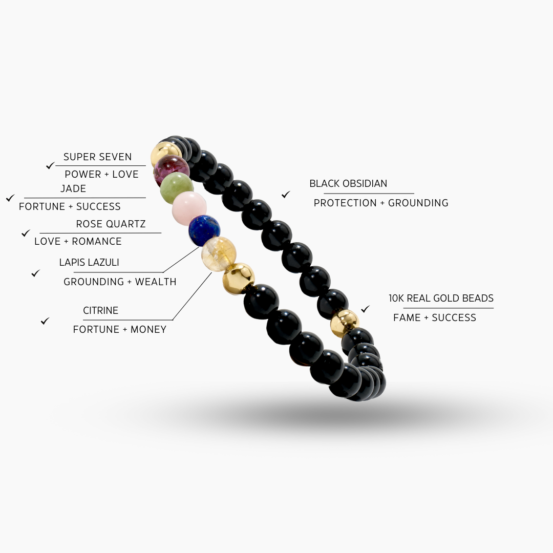 Energized New Year 1:1 Mega Money and Love Manifestation Bracelet