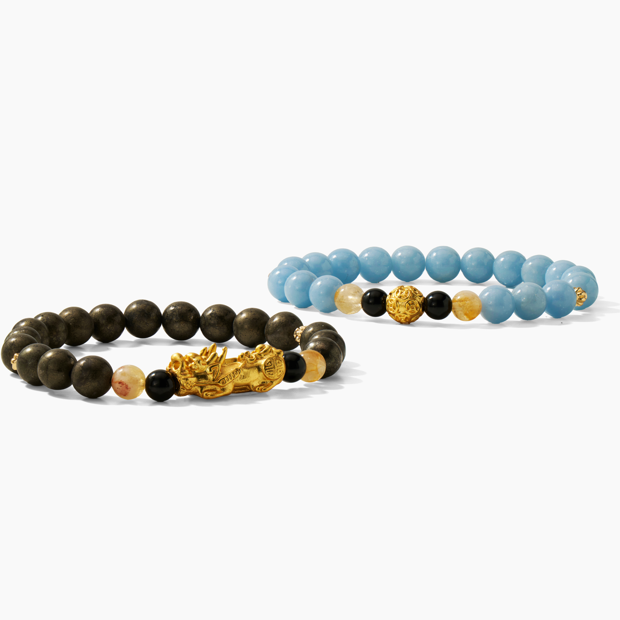 Virgo Double Love and Money Bracelet Stack