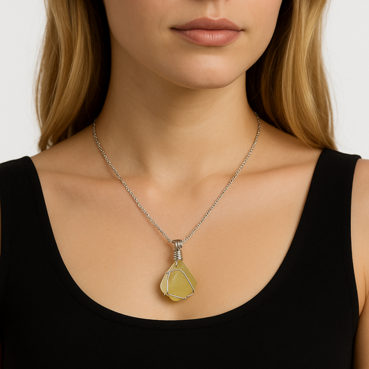 Libyan Desert Glass Necklace