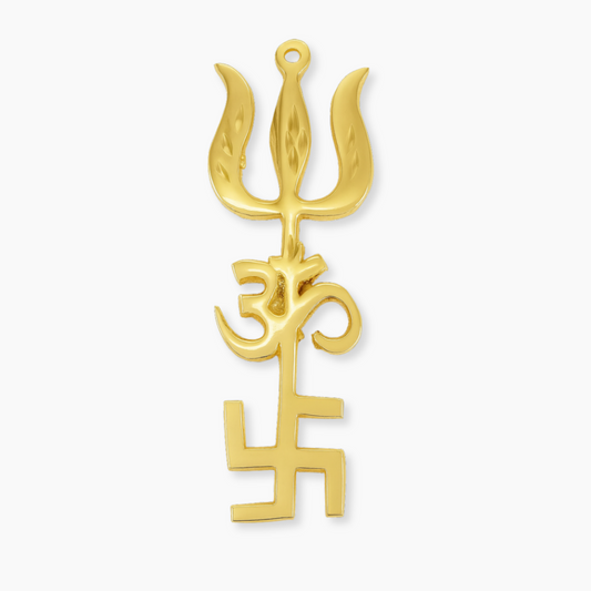 Limited Edition Vastu Trishakti Yantra Trishul For Prosperity