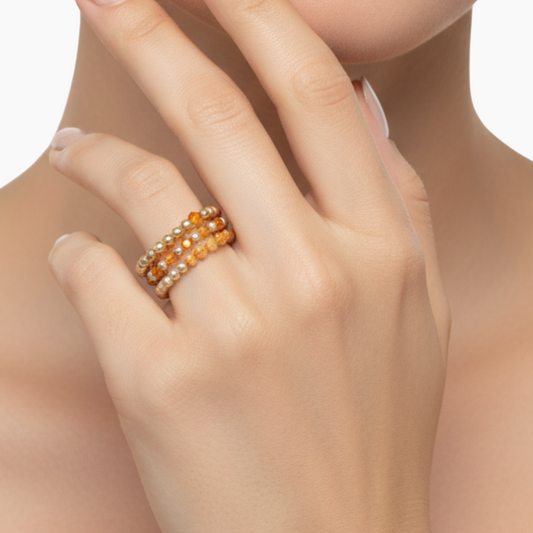Citrine Ring Of Millions REAL Gold