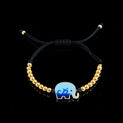 Lucky Elephant Gold Filled Bracelet