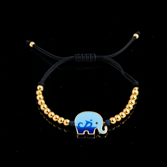 Lucky Elephant Gold Filled Bracelet