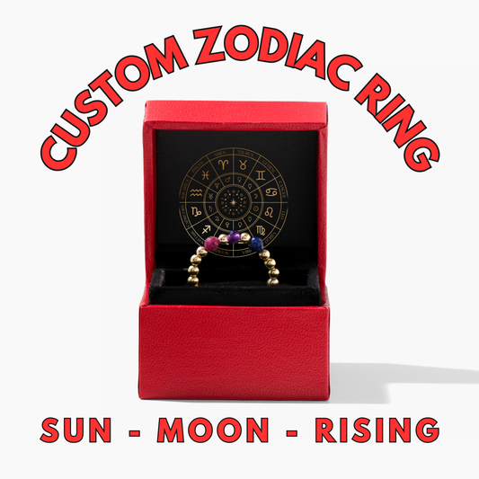 Custom-Made Zodiac Manifestation Ring