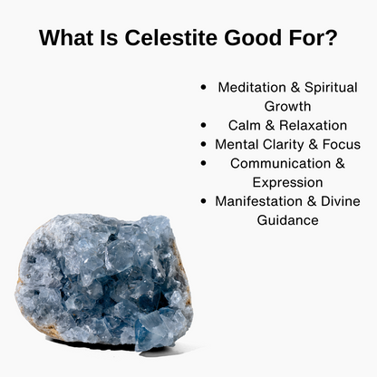 Sal's Energized Blue Celestite Crystal