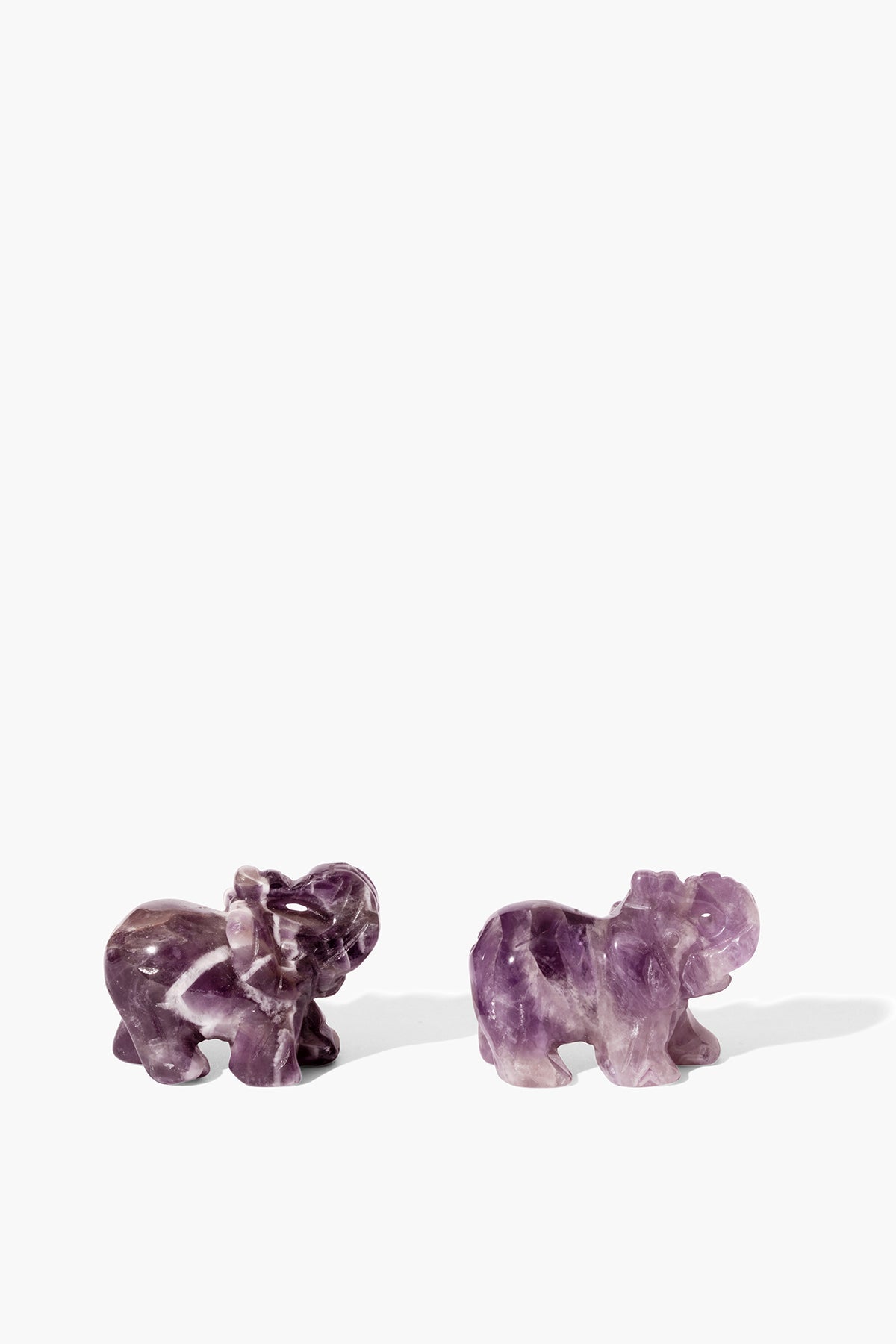 Amethyst Crystal Lucky Elephant - Eat.Read.Love.