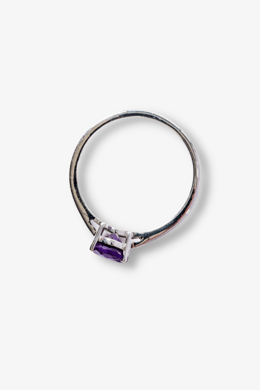 Amethyst Crystal Ring - Eat.Read.Love.