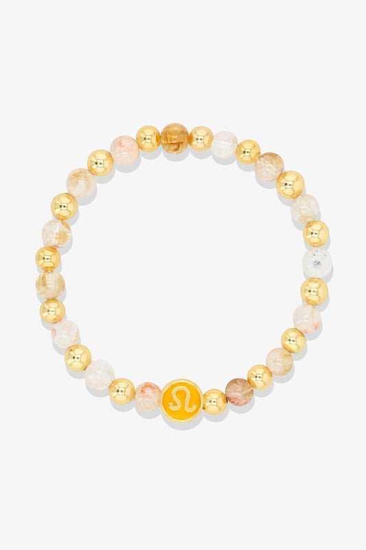 Aries - Citrine Zodiac Gold Vermeil Bracelet - Eat.Read.Love.