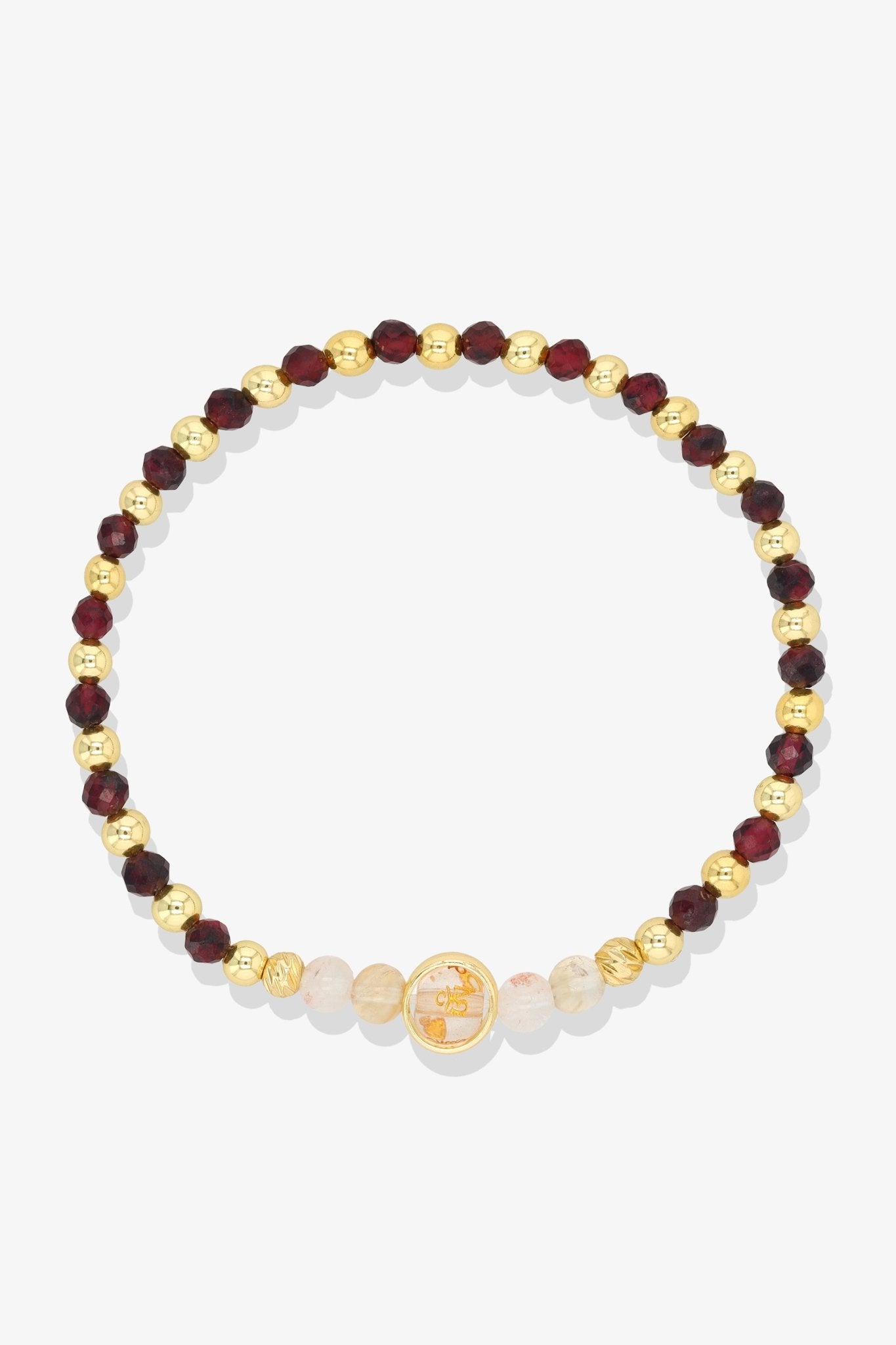 Aries Tanzanite Gold Vermeil Fortune Zodiac Bracelet - Eat.Read.Love.