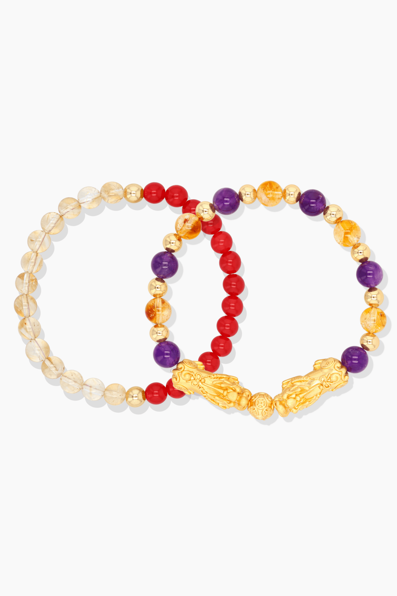 Aries Zodiac Energy Bracelet With REAL Gold - Eat.Read.Love.