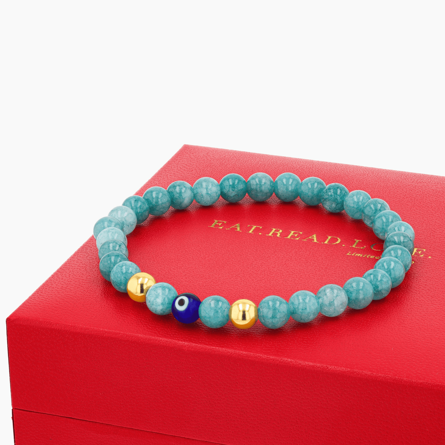 Aries Zodiac Evil Eye Protection Bracelet - Eat.Read.Love.