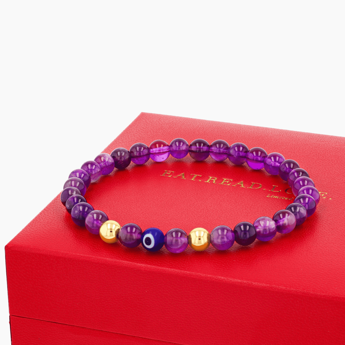 Cancer Zodiac Evil Eye Protection Bracelet - Eat.Read.Love.