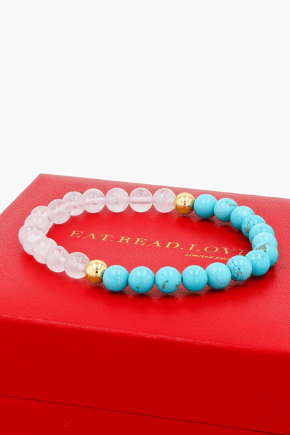 Capricorn Zodiac Energy Bracelet With REAL Gold - Eat.Read.Love.