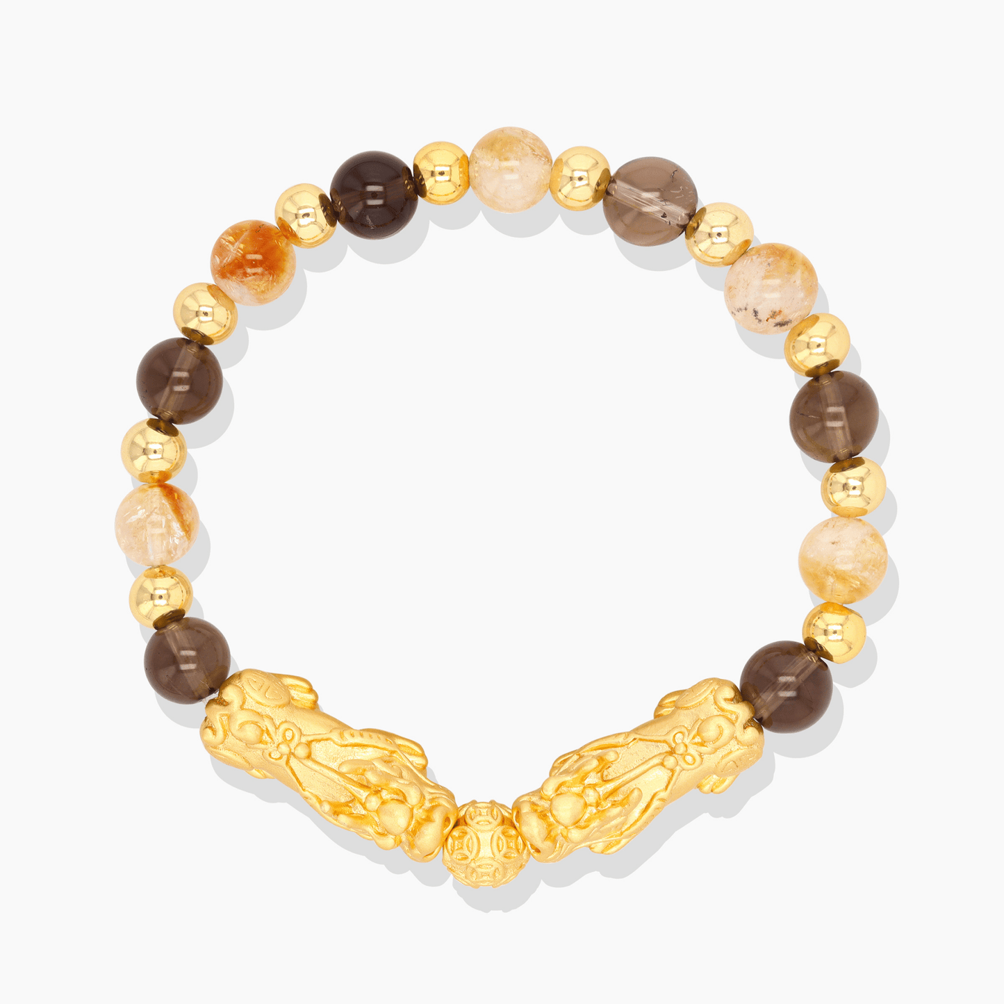 Capricorn Zodiac Feng Shui Double Pixiu Bracelet - Eat.Read.Love.