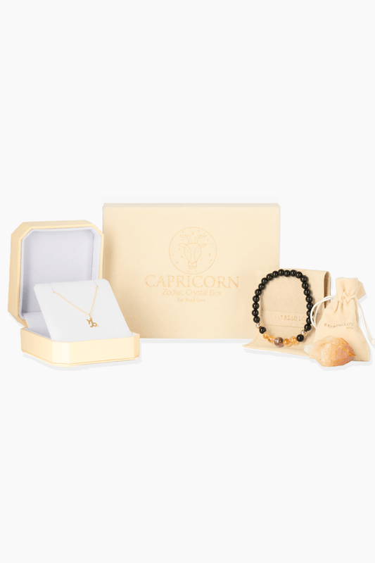 Capricorn Zodiac Prosperity Set - Eat.Read.Love.