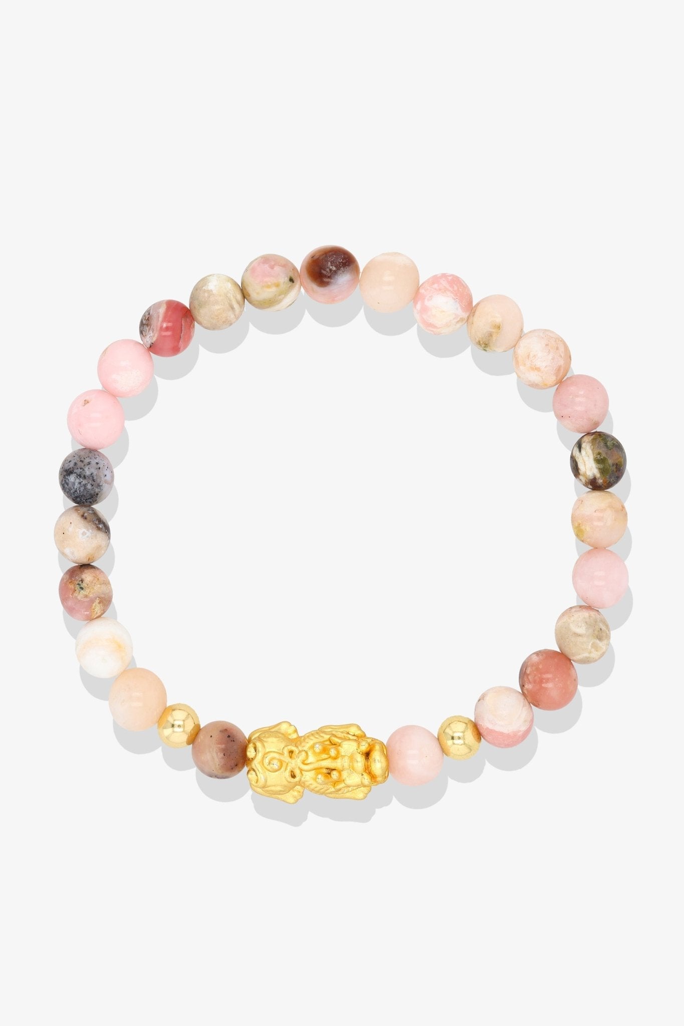 Carnelian Unlimited Prosperity 18K Gold Vermeil Pixiu Feng Shui Bracelet - Eat.Read.Love.