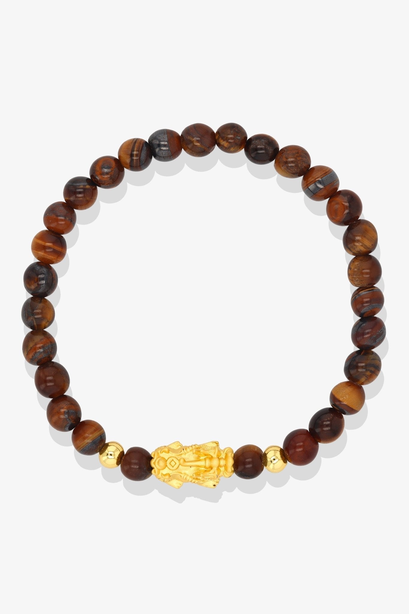 Carnelian Unlimited Prosperity 18K Gold Vermeil Pixiu Feng Shui Bracelet - Eat.Read.Love.