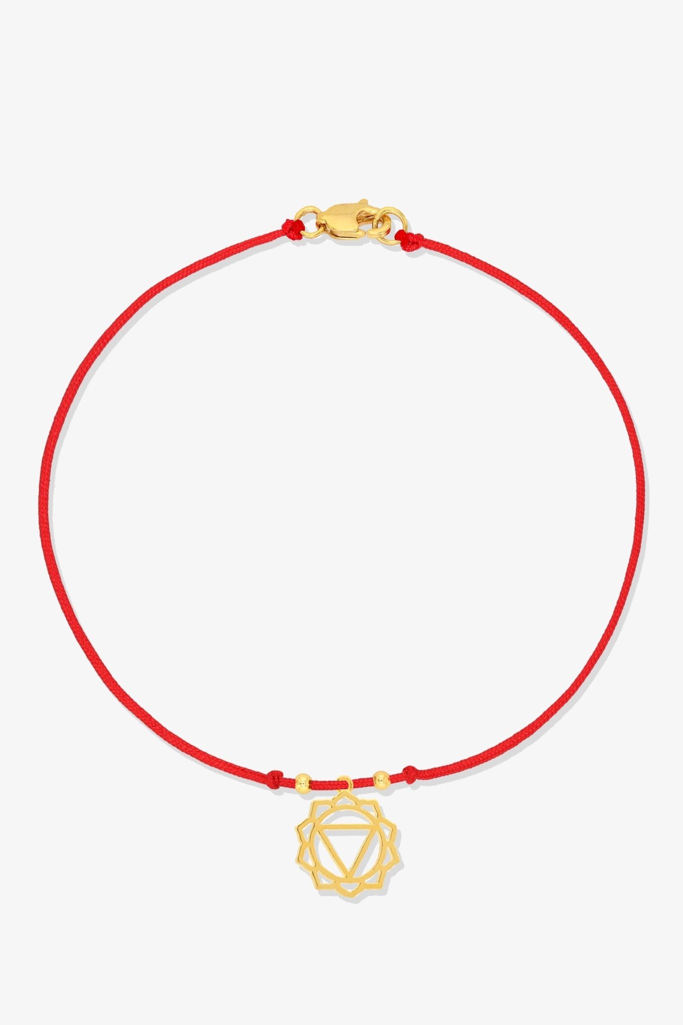 Chakra Red String Bracelet - Crown - Eat.Read.Love.