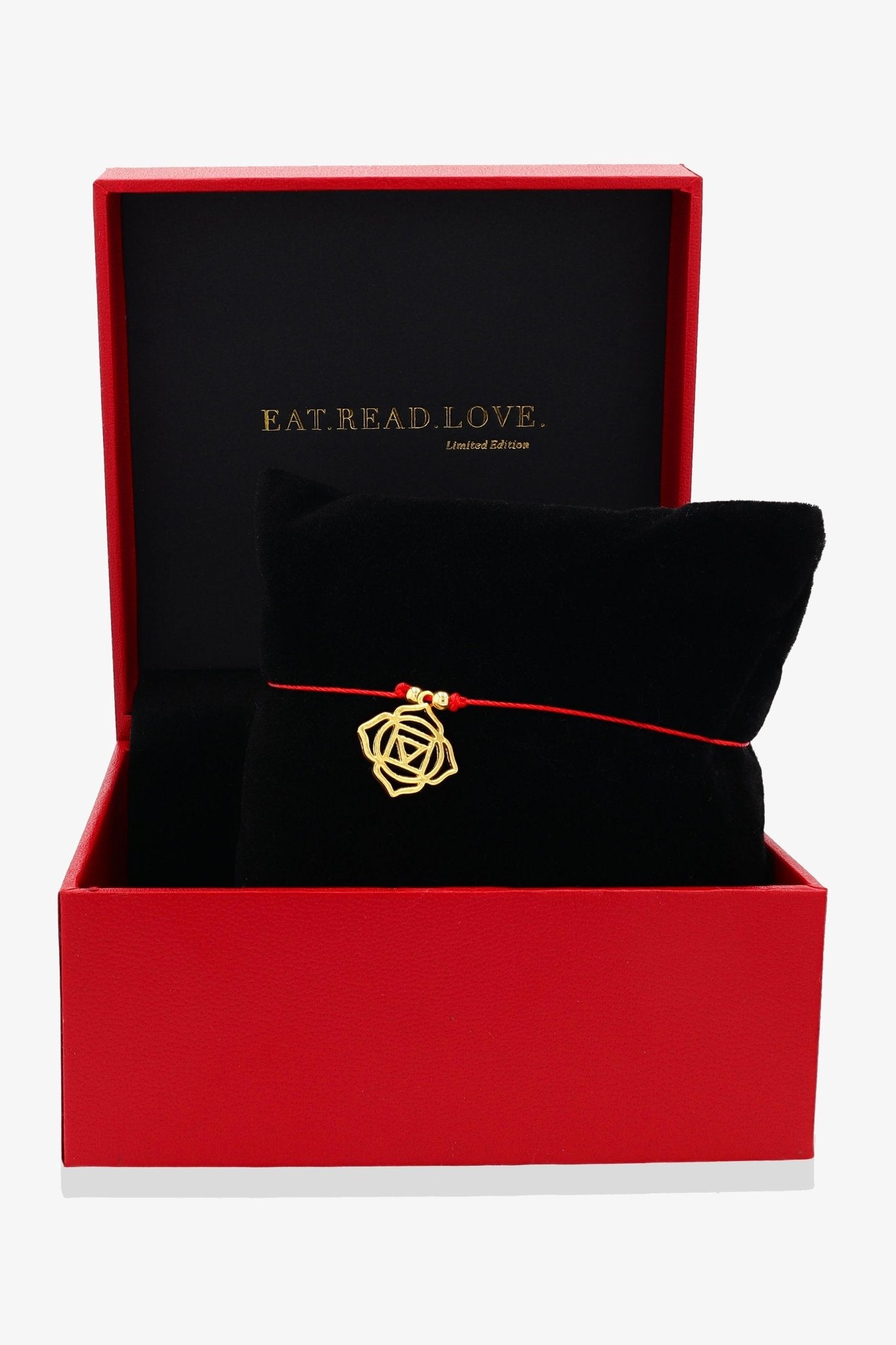 Chakra Red String Bracelet - Heart - Eat.Read.Love.