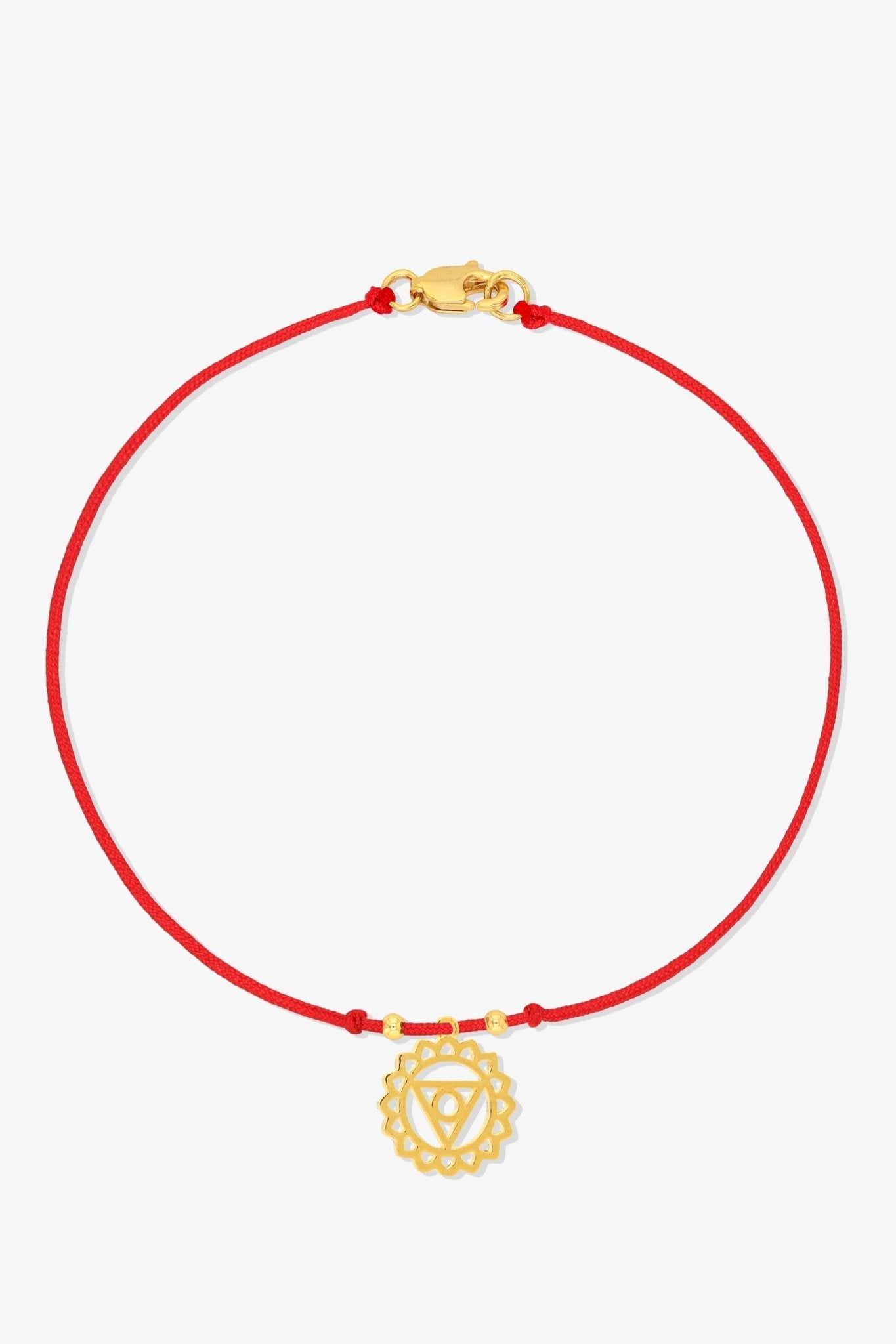 Chakra Red String Bracelet - Heart - Eat.Read.Love.