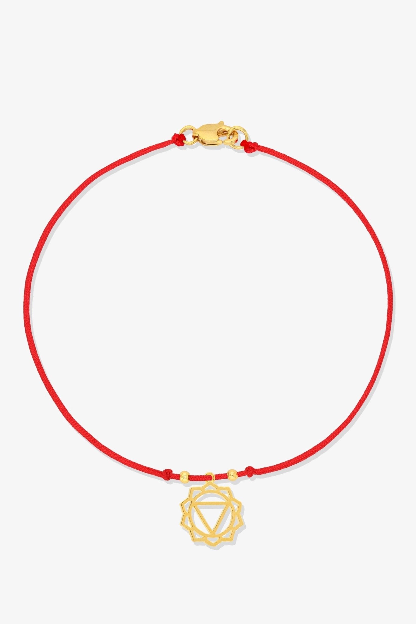 Chakra Red String Bracelet - Heart - Eat.Read.Love.