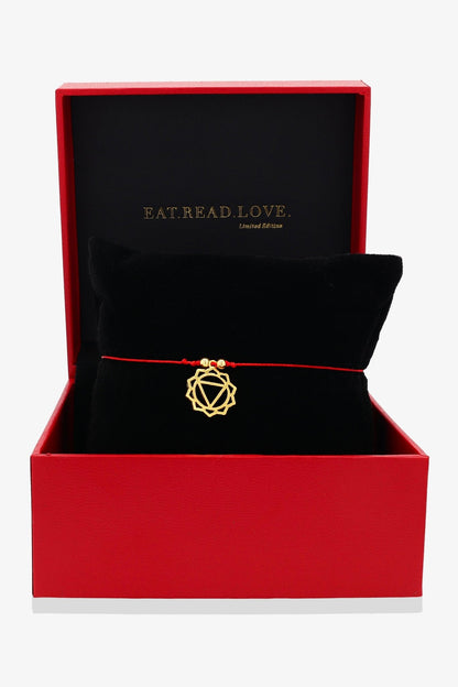 Chakra Red String Bracelet - Solar Plexus - Eat.Read.Love.