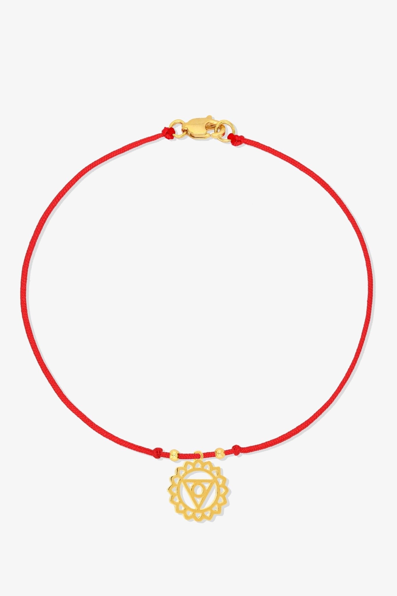 Chakra Red String Bracelet - Solar Plexus - Eat.Read.Love.