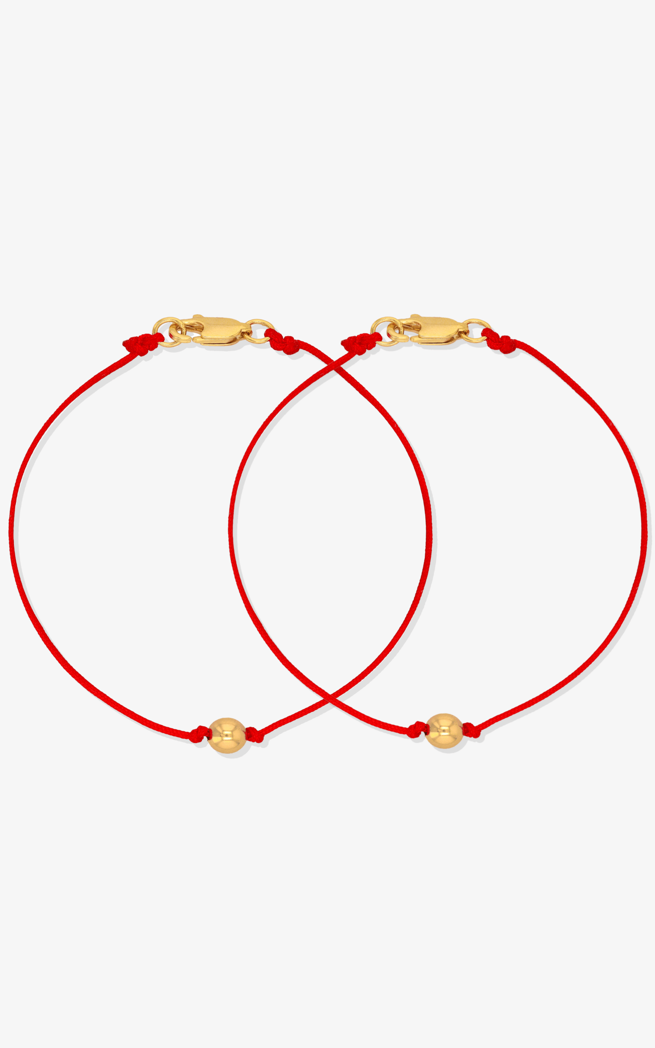 Eternity Lucky Red Thread Soulmate Bracelet REAL Gold - Eat.Read.Love.