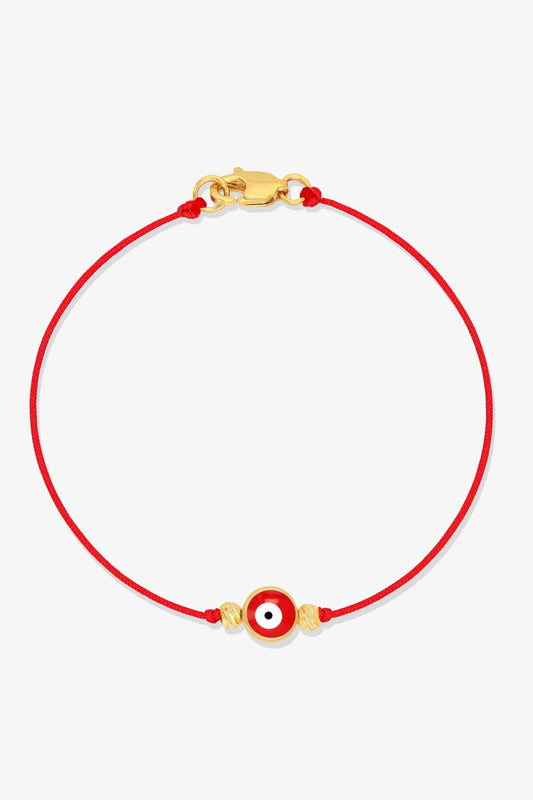 Evil Eye Red String Protection Bracelet - Blue - Eat.Read.Love.