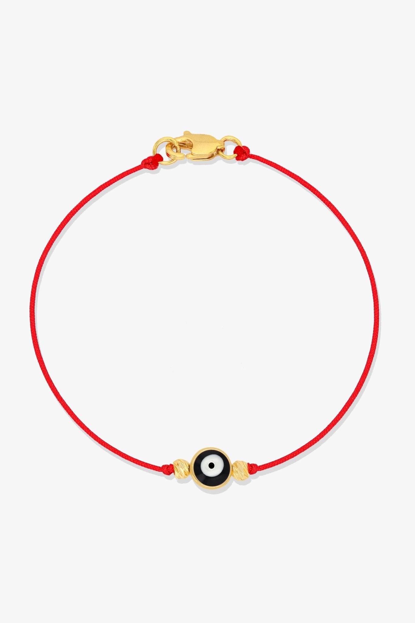 Evil Eye Red String Protection Bracelet - Pink - Eat.Read.Love.