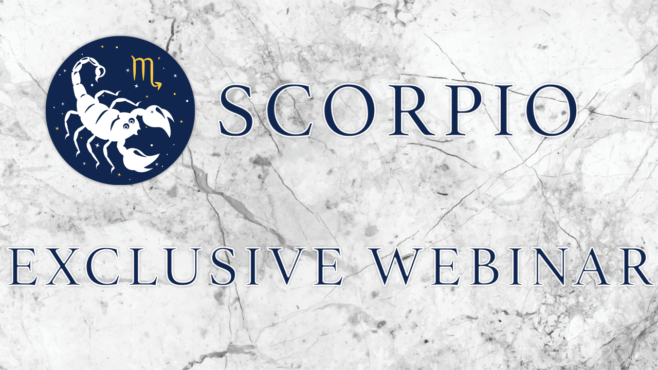 EXCLUSIVE SCORPIO WEBINAR - PART 1 (RECORDED) - Eat.Read.Love.