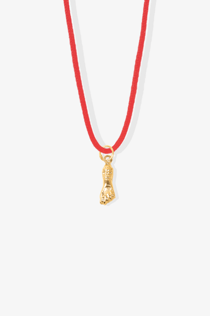 Figa Fist Pendant 14k REAL Gold - Eat.Read.Love.