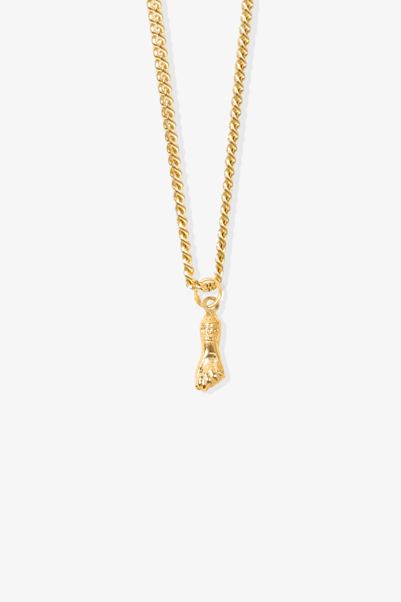 Figa Fist Pendant 14k REAL Gold - Eat.Read.Love.