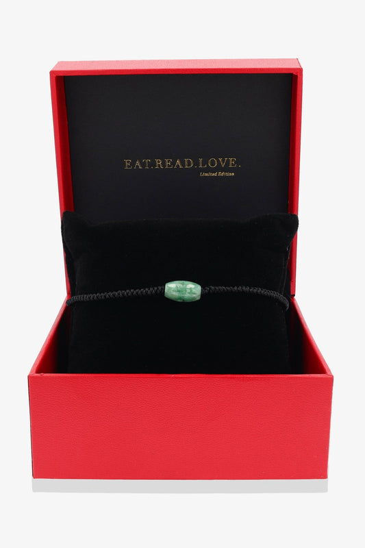 Fortune Jade Gold Vermeil Red Thread Bracelet - Eat.Read.Love.