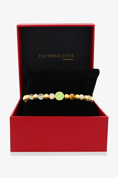 Gemini - Citrine Zodiac Gold Vermeil Bracelet - Eat.Read.Love.