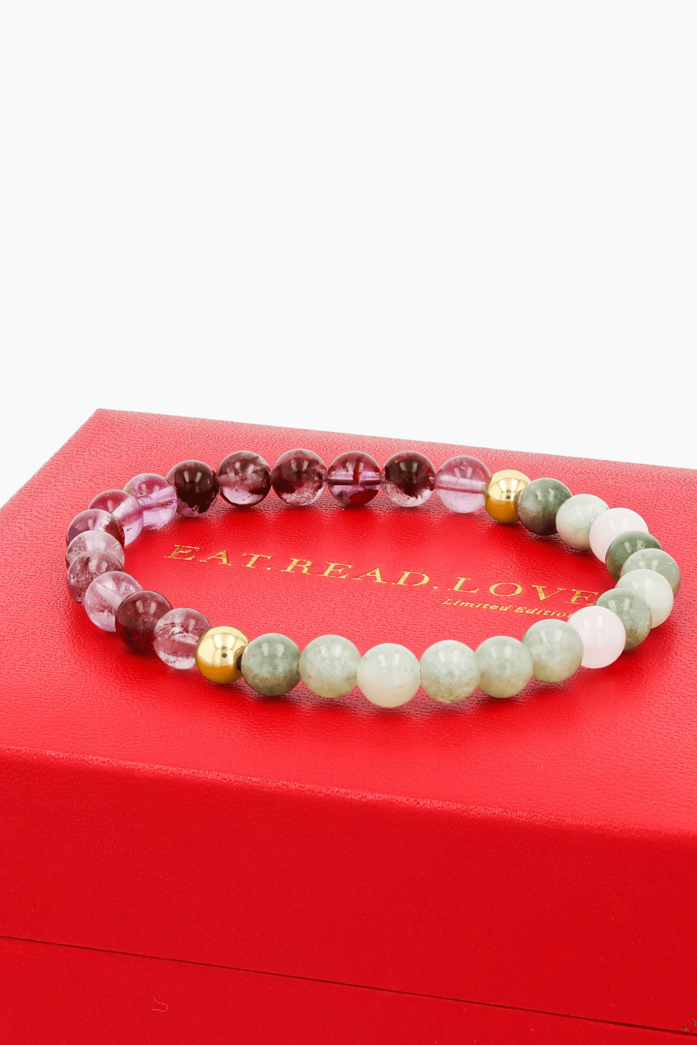 Gemini Zodiac Energy Bracelet With REAL Gold - Eat.Read.Love.