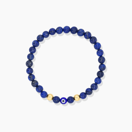 Gemini Zodiac Evil Eye Protection Bracelet - Eat.Read.Love.