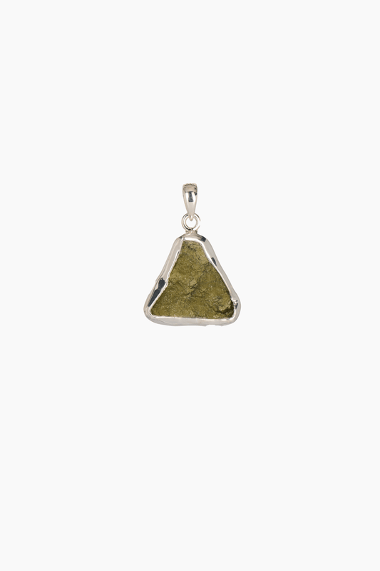 Genuine Moldavite Pendant - Eat.Read.Love.