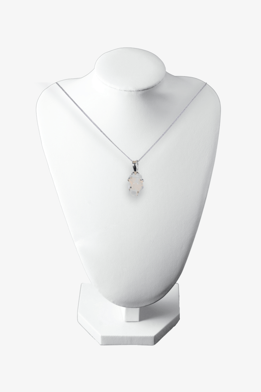 Genuine Opal Pendant - Eat.Read.Love.