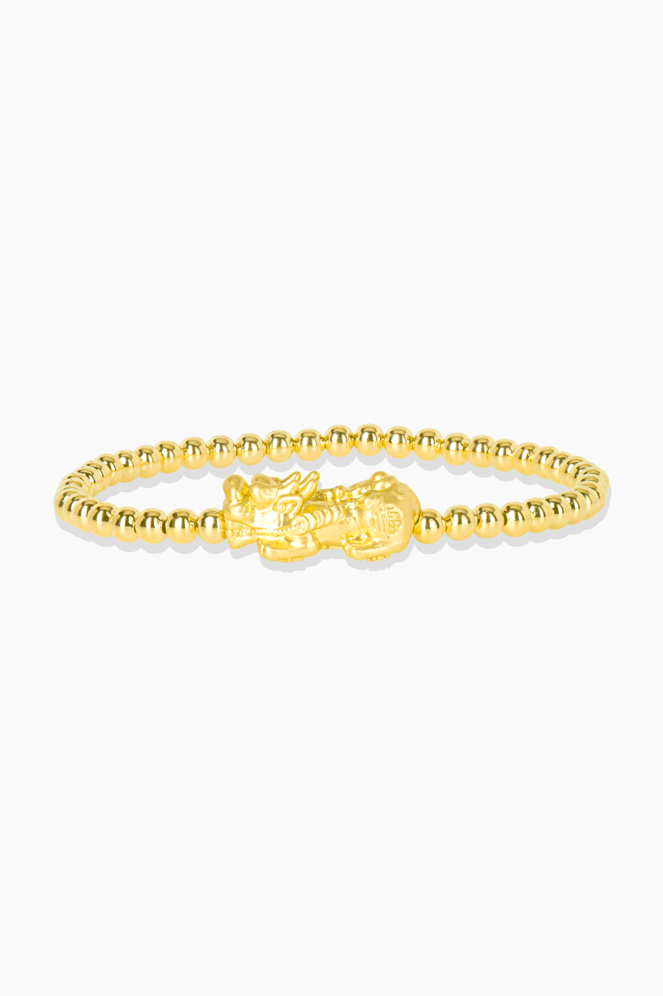 Gold Infinite Fortune 18k Gold Vermeil Pixiu Feng Shui Bracelet - Eat.Read.Love.