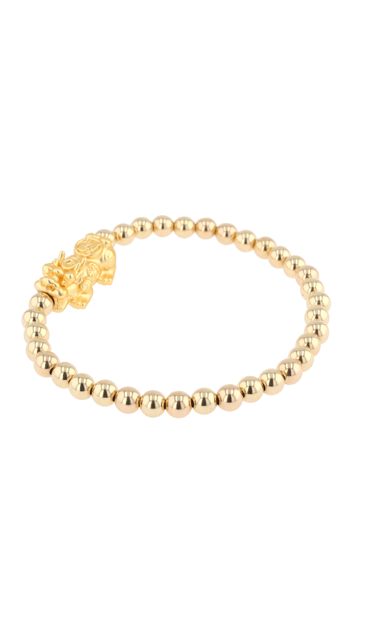 Gold Infinite Fortune 18k Gold Vermeil Pixiu Feng Shui Bracelet - Eat.Read.Love.