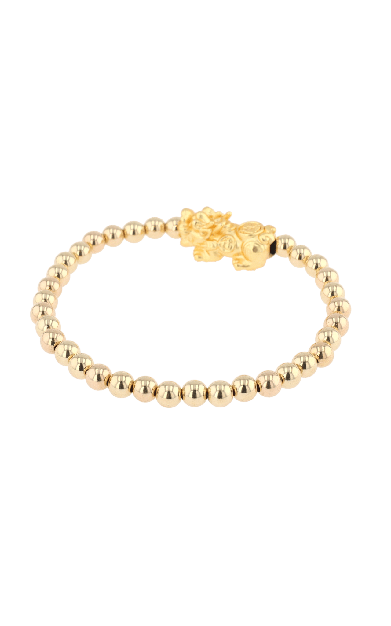 Gold Infinite Fortune 18k Gold Vermeil Pixiu Feng Shui Bracelet - Eat.Read.Love.