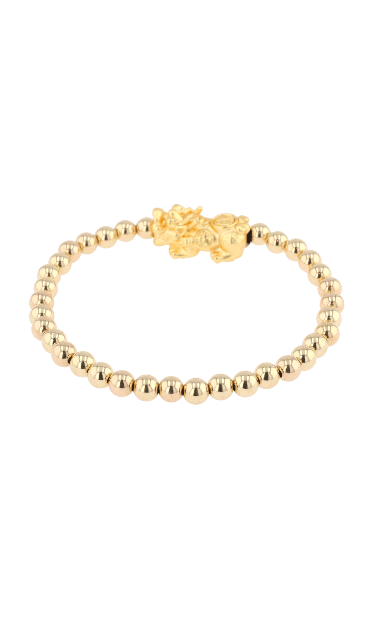 Gold Infinite Fortune 18k Gold Vermeil Pixiu Feng Shui Bracelet - Eat.Read.Love.